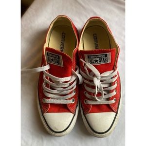 Red converse